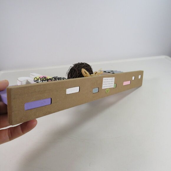 Easter Sign with bird's nest 14" long 6" tall - Picture 12 of 12